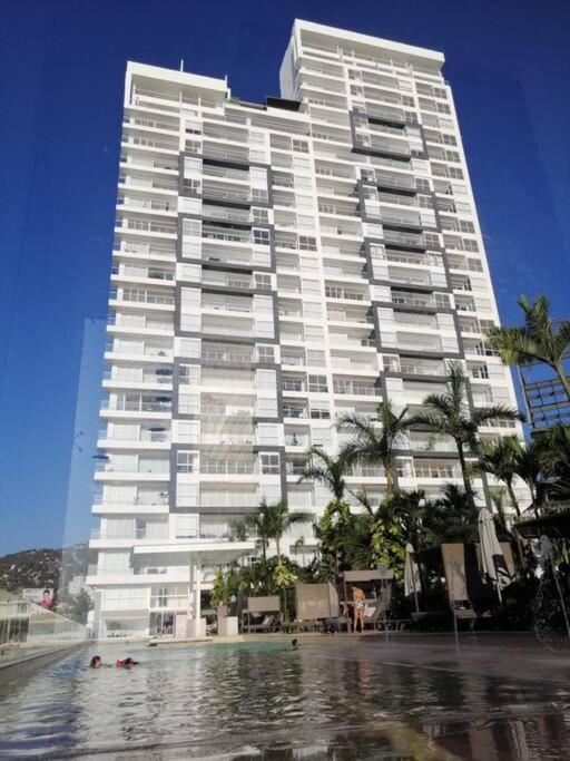 Apartamento Departamento Frente A La Bahia Acapulco Exterior foto